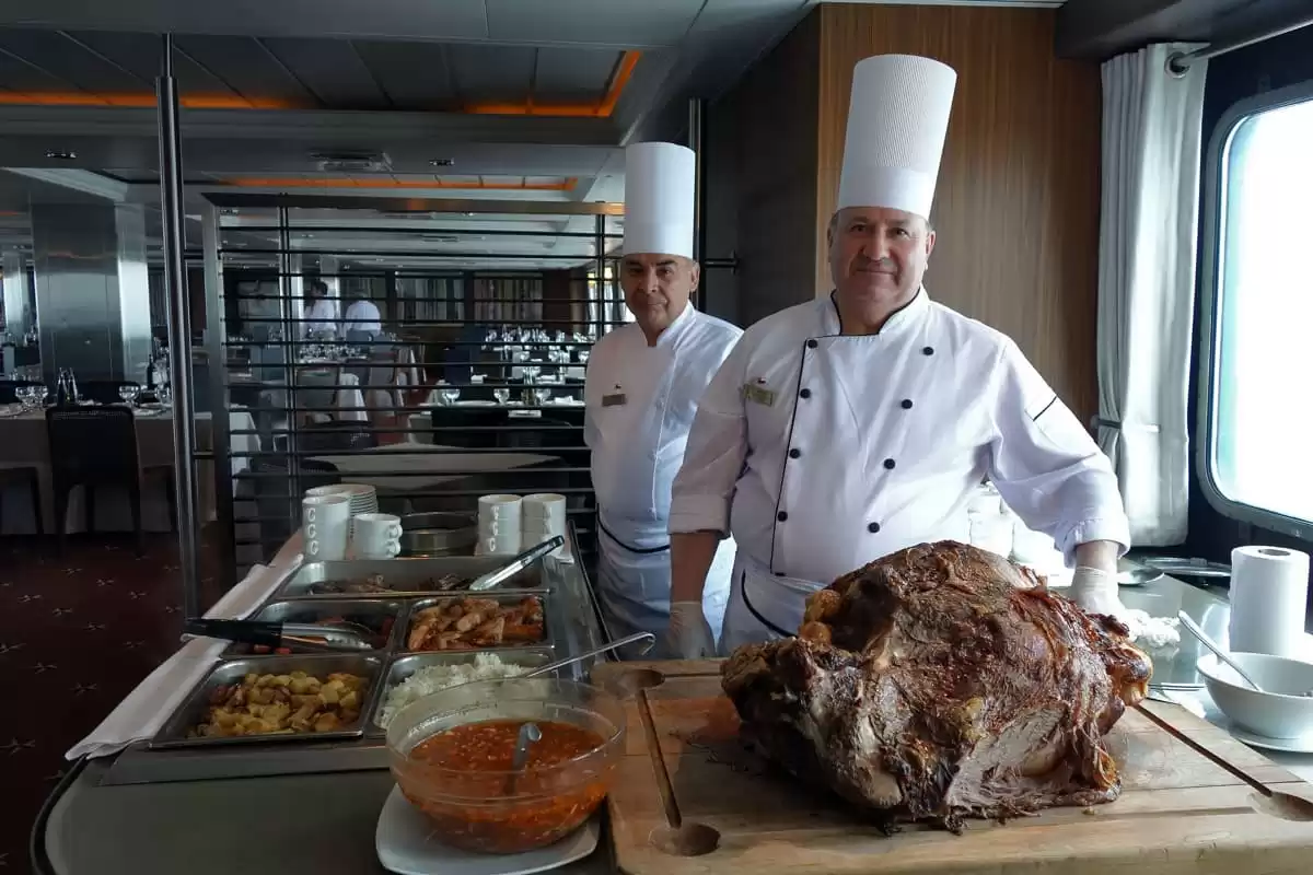 el M/N Stella Australis :  cabine 1