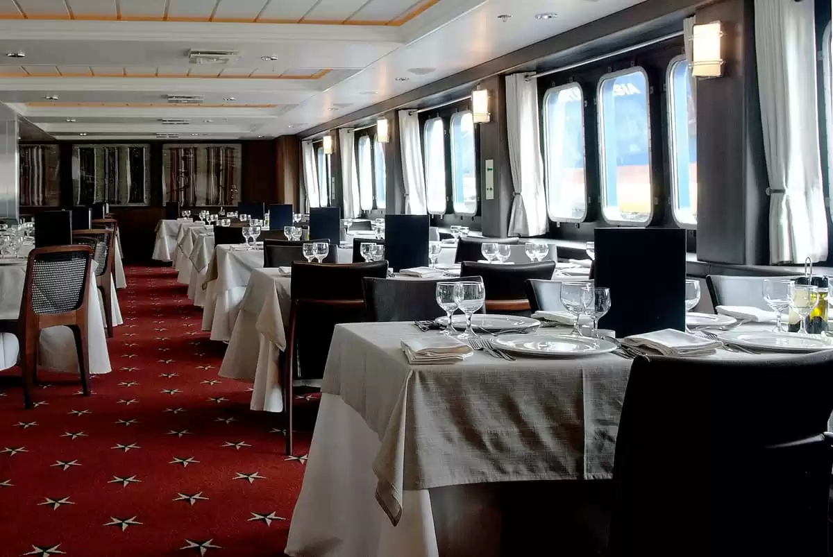 el M/N Stella Australis :  cabine 19