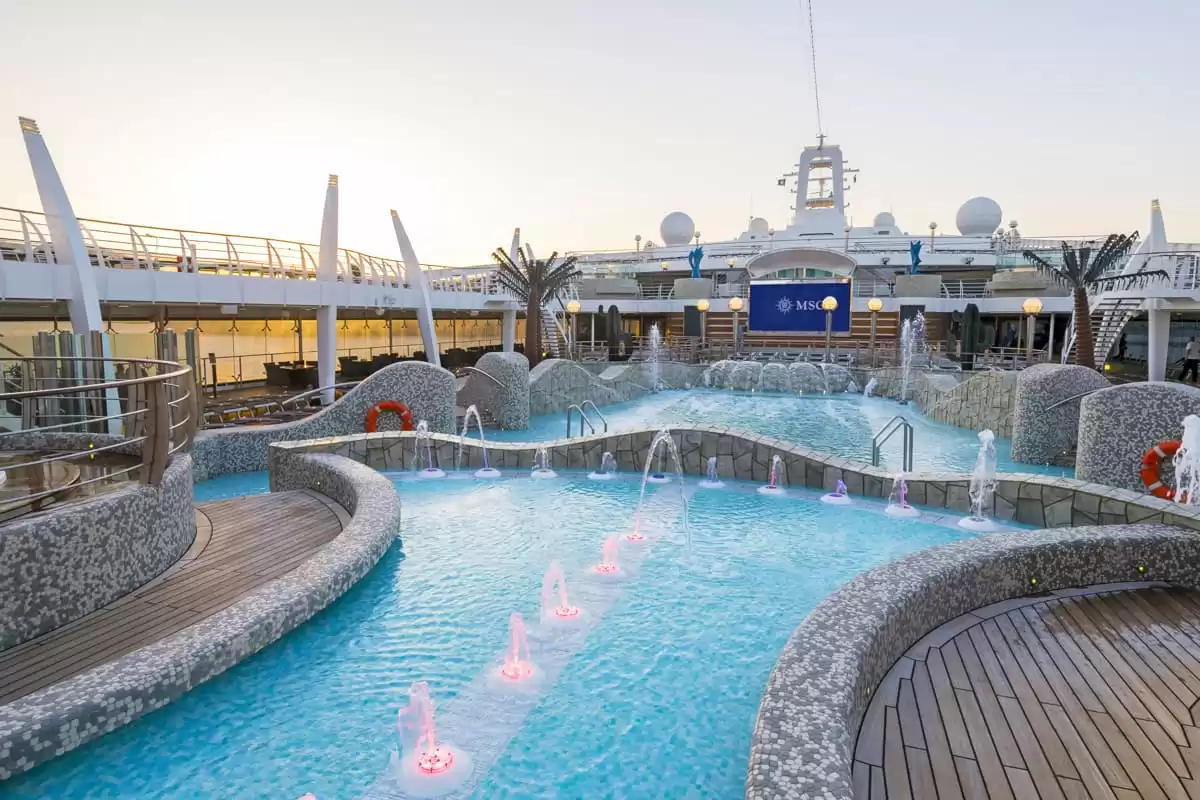 el MSC Splendida :  cabine 104