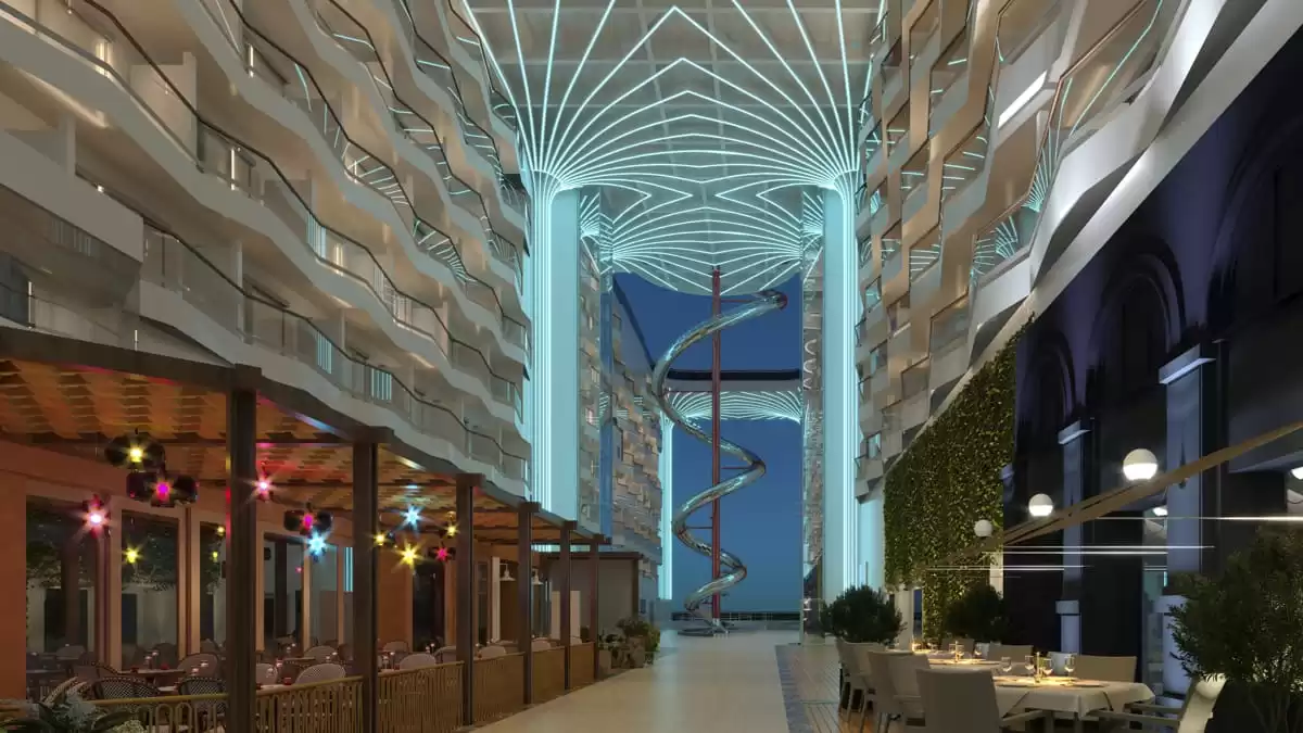 el MSC World Europa :  cabine 5