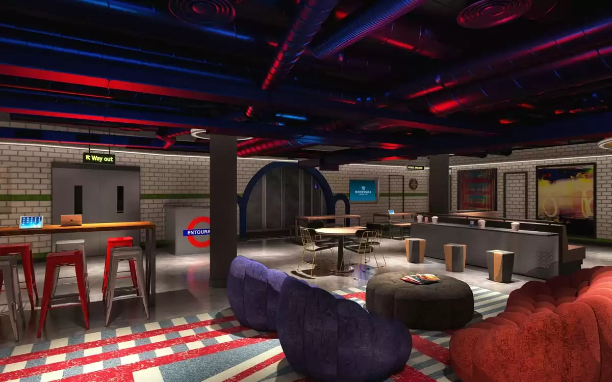 el Norwegian Encore :  cabine 17