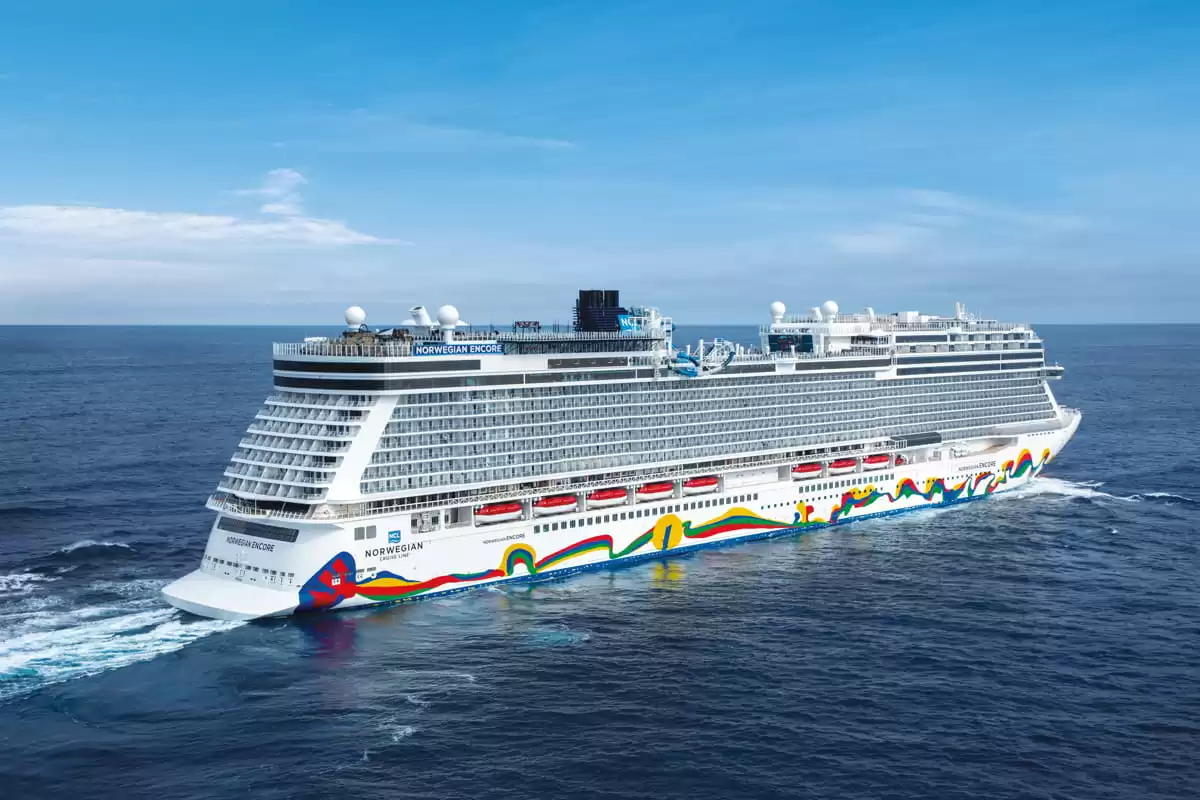 el Norwegian Encore :  cabine 105