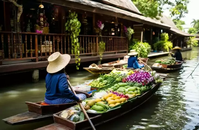 Mercados flotantes