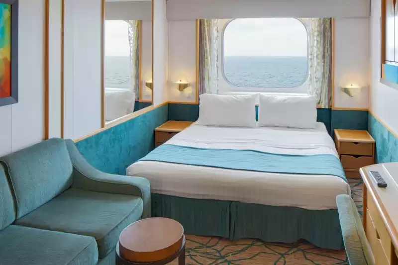 Cabina con vista al mar