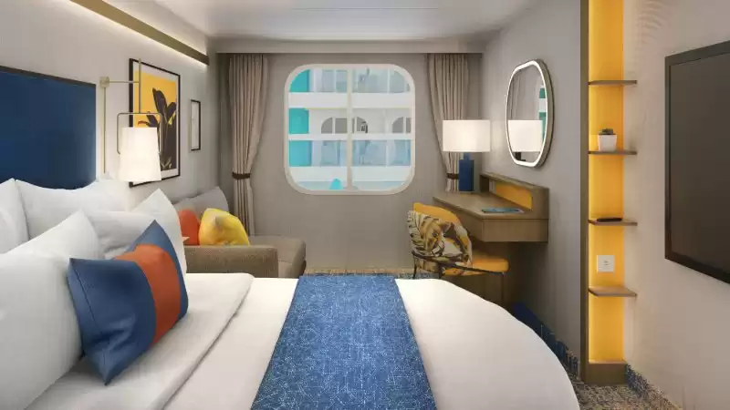 Cabina familiar interior con vistas al SurfsideCabina familiar interior con vistas al Surfside